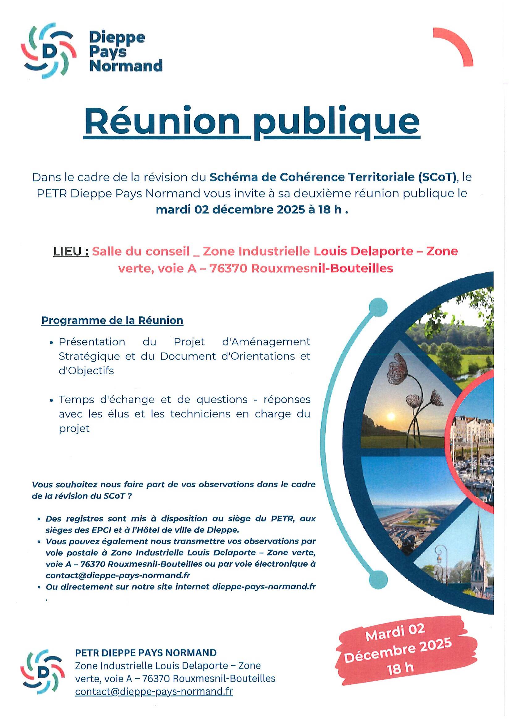 affiche reunion 2 dec 25