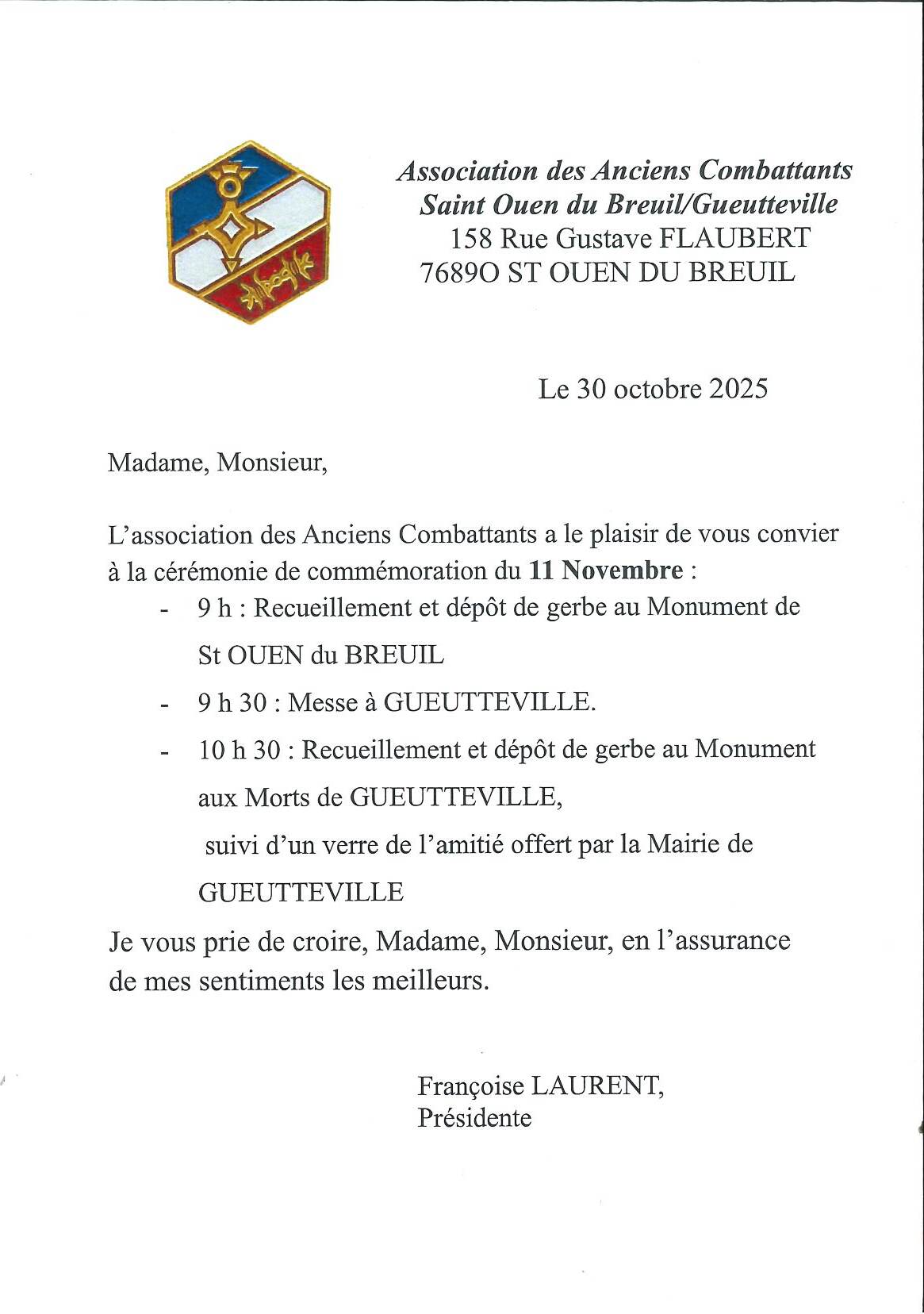 invitation 11 nov 25