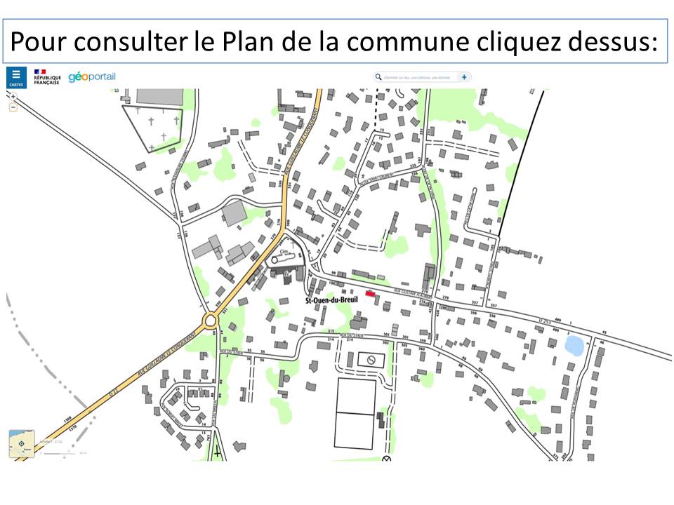  plan de la commune 