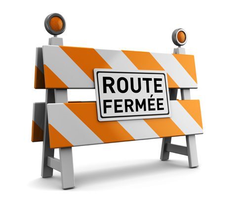 rte fermée
