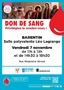 don de sang 7 nov