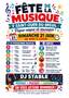 flyer fete de la musique